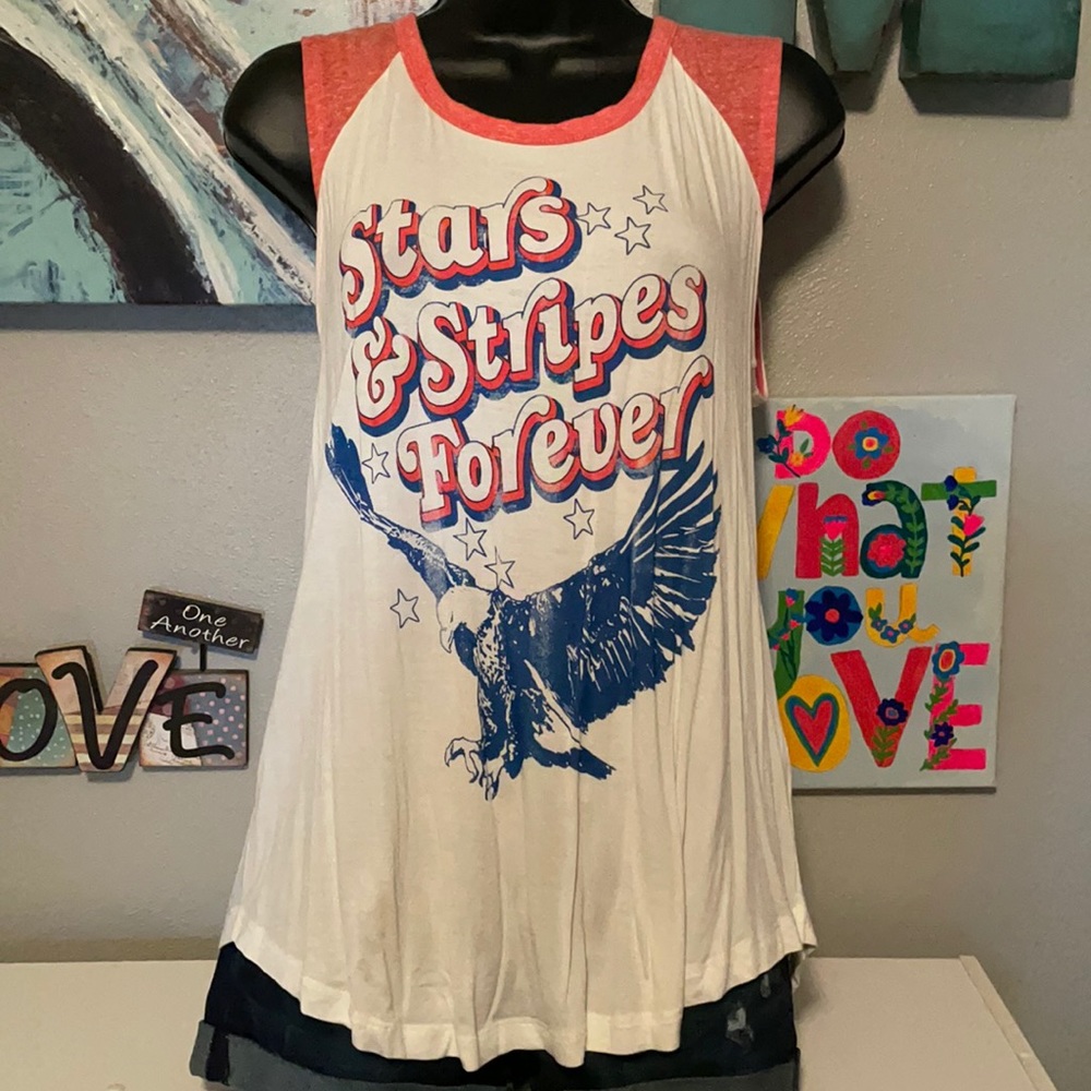 Stars & Stripes forever top 🦅